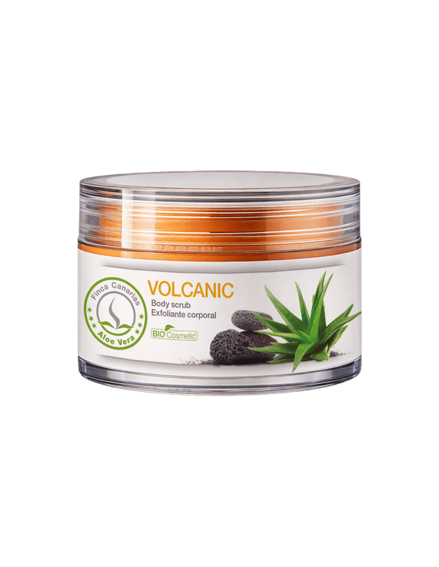Volcanic body scrub